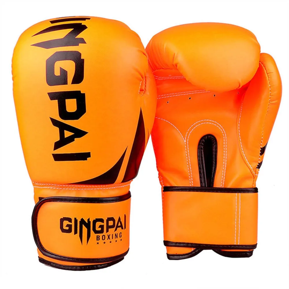 Sanda Gloves Men's Women's PU Karate Muay Thai Muay Thai Master Fighting MMA Sanda Training Adult Children's Equipment