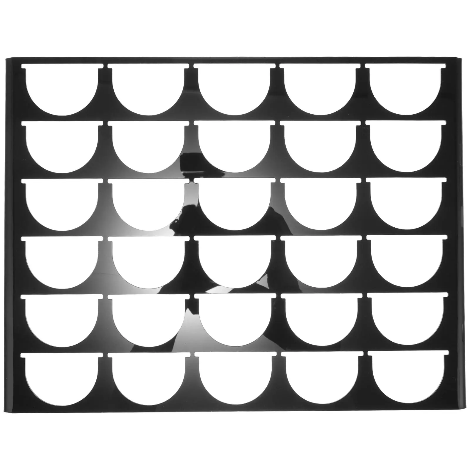 

Acrylic Coffee Capsule Holder with Ample Capacity Multi Functional Display Stand for Kitchen Cabinet Coffee Bar Accessories