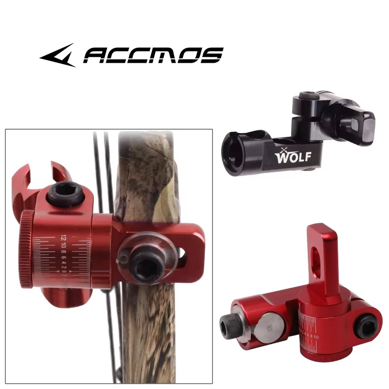 

Одностороннее V-образное сиденье Wolf, металлический материал со шкалой, балансир, аксессуары для амортизаторов, оборудование для лука и стрел