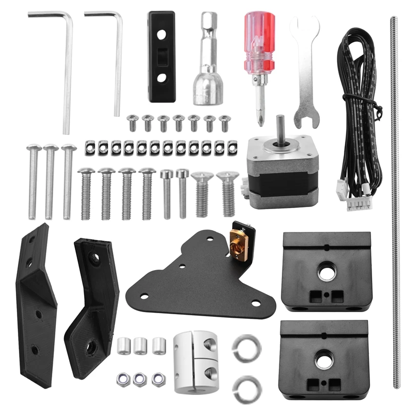 

For Ender 3 Dual Z-Axis Upgrade Kit Lead Screw Stepper Motor Kit 3D Printer Parts & Accessories For Creality Ender 3