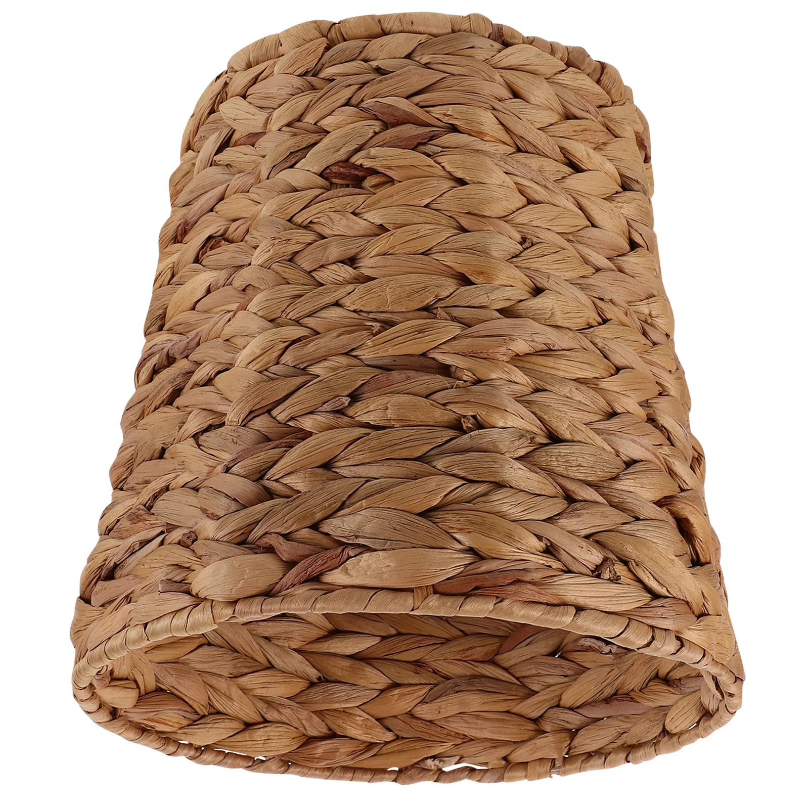 

Wicker Trash Can Handwoven Bedroom Waste Basket Light Brown Compact Desktop Garbage Bin For Bathroom Office