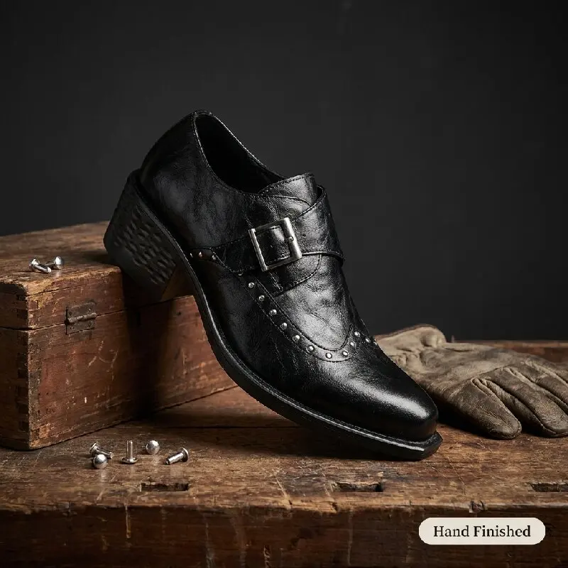 

Classic Men High-heeled Dress Shoes Black Color Men Casual Comfortable Breathable Fashionable Shoes Sizes 38-46 Men Shoes