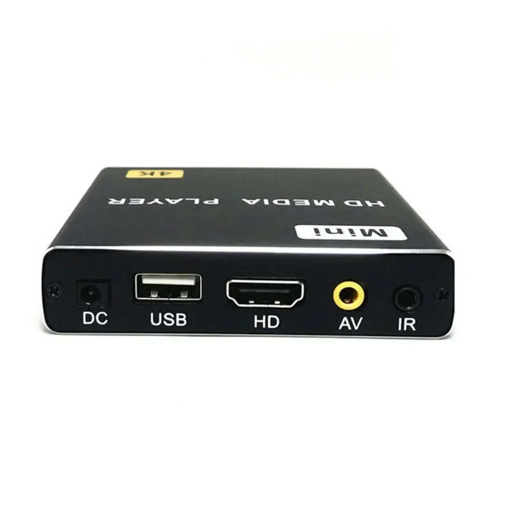 Imagem -03 - Leitor de Publicidade Multimédia Suporte tv Box Saída av Compatível com Hdmi Disco Usb Cartão sd k8 Mkv H.264 4k Full hd 1080p k8