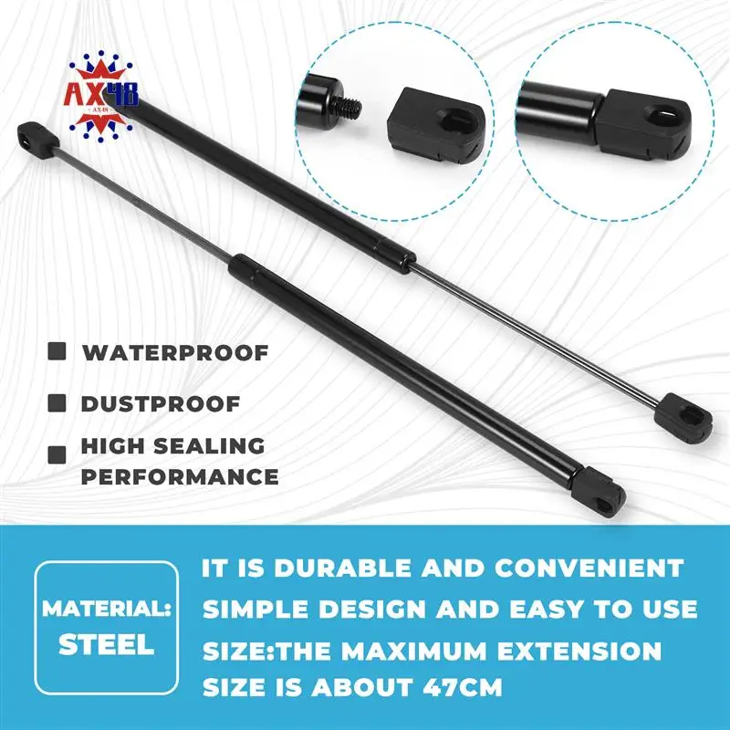 

AX48-2Pcs Window Lift Supports Struts 55360171Aa 55360171Ab 55360171Ac 4365 For Jeep Liberty Kj 2002 2003 2004 2005 2006 2007