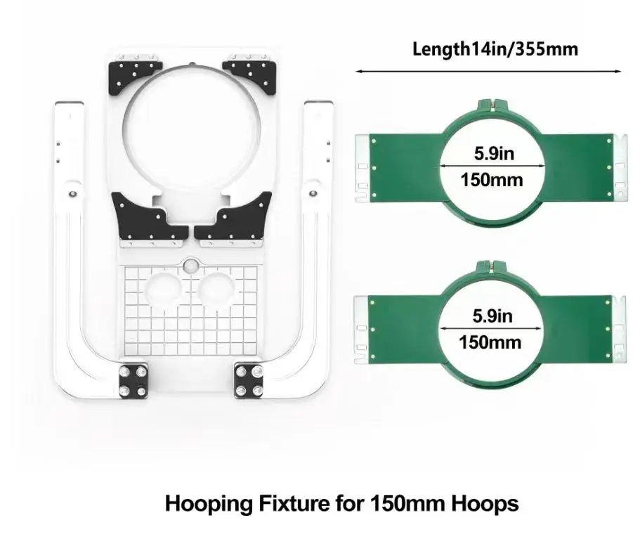 Tajima SWF Happy Hoop Talent fixture Kit Hoop Station R12cm R15cm R18cm S30cm Fixture and Freestyle Arm and TSquare Pock