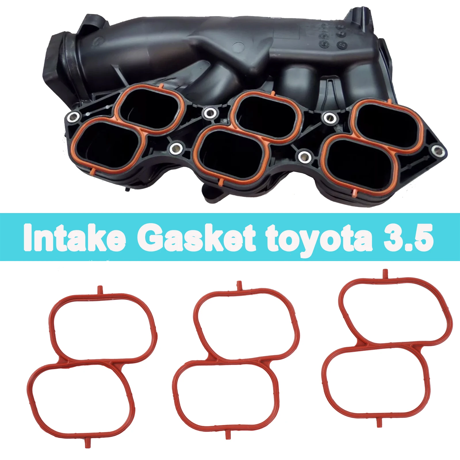 For Toyota Avalon Camry Sienna 3.5L 2005-2017 Lexus RX350 ES350 3.5L 2007-2017 Accessories Engine Intake Manifold Plenum Gasket