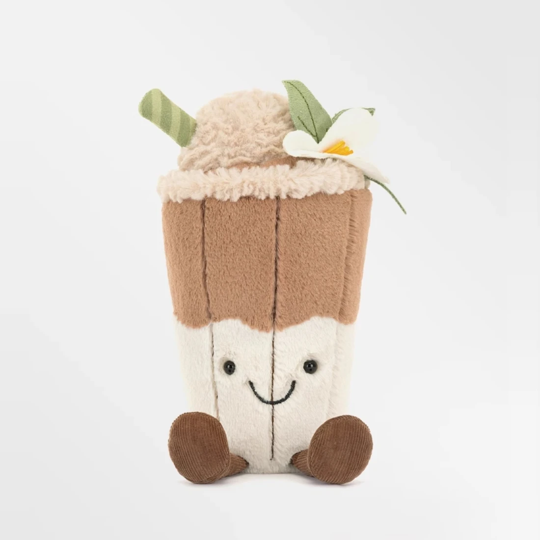 

Aono Kids Soft Plu Toy Consoling Latte Doll Girls Gift Cuddly Stuffed Animal Doll PP Cotton Filled Universal Age Yangzhou Made