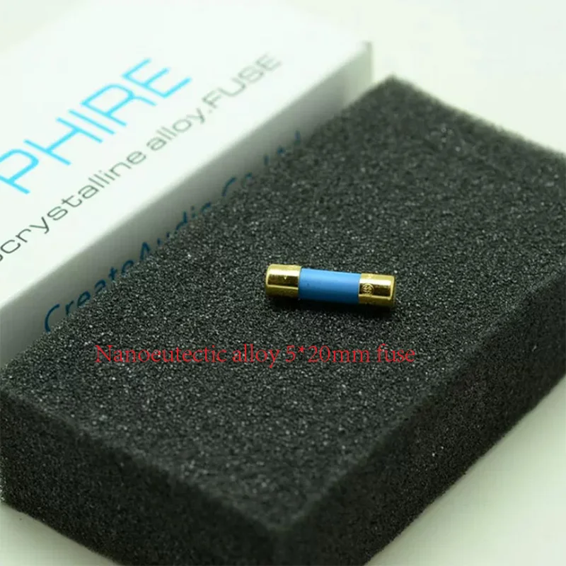1pcs Original Create Audio Sapphire nano-eutectic alloy 5*20mm fuse, sound safety tube for fever gallbladder machine