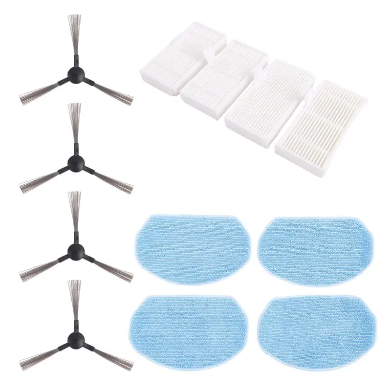 A84X-For Midea Vcr04w Side Brush Hepa Filter Mop Cloths Rag Robot Vacuum Cleaner Replacement Spare Parts