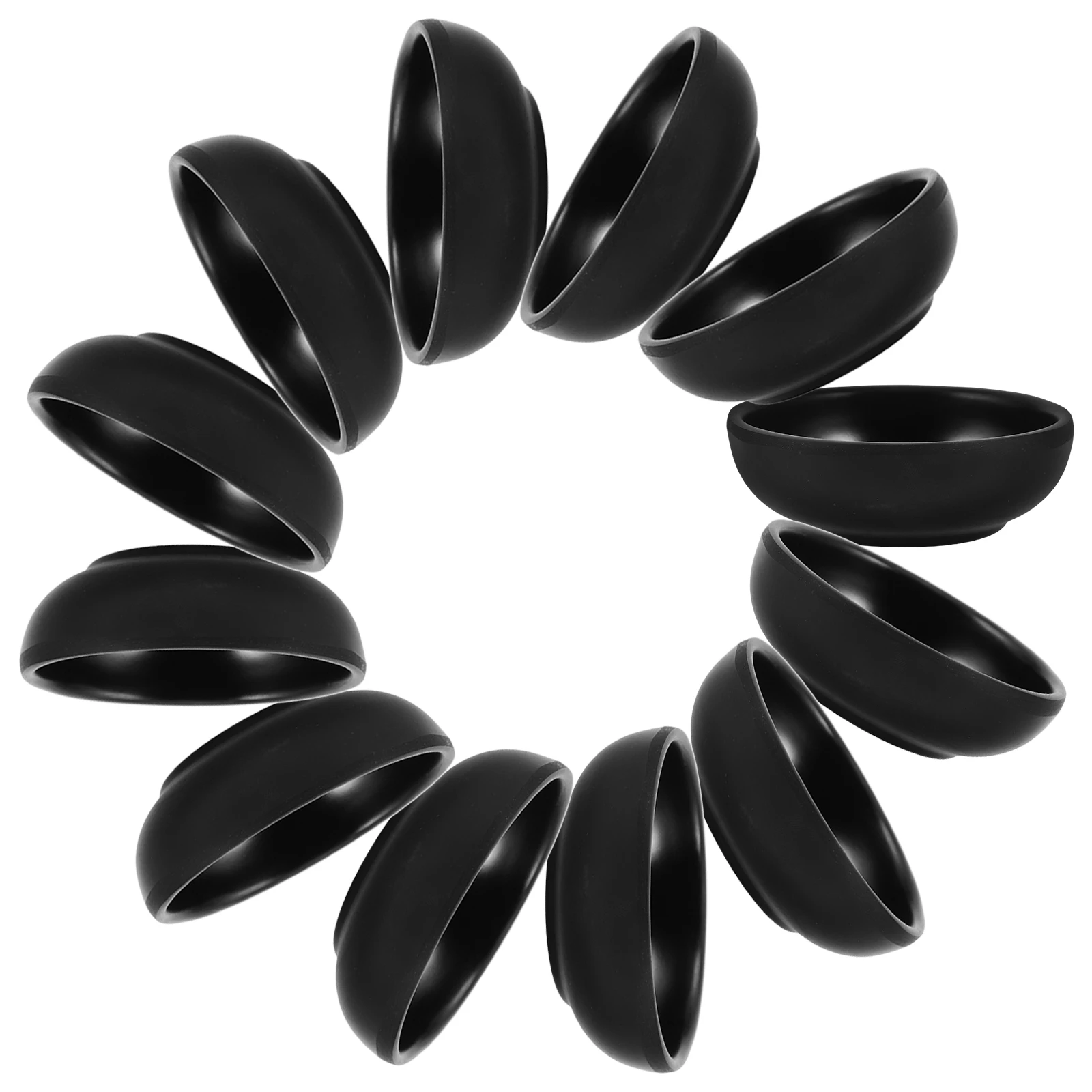 

12pcs Melamine Seasoning Dishes Small Condiment Bowls For Sushi Soy Sauce Olive Oil Dipping Sauce Bowl Kitchen Serving Dish Bbq