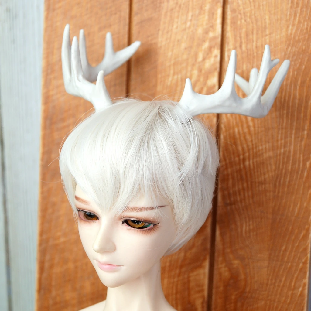 

BJD White Antler Prop For 1/3 24" 60CM Tall Female BJD SD DK DZ AOD DD Doll Free Shipping HEDUOEP