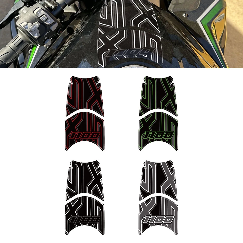 

Для KAWASAKI NINJA 1100SX NINJA1100SX 2025 мотоциклетная 3D гелевая накладка на бак, защитная панель, комплект наклеек для защиты краски
