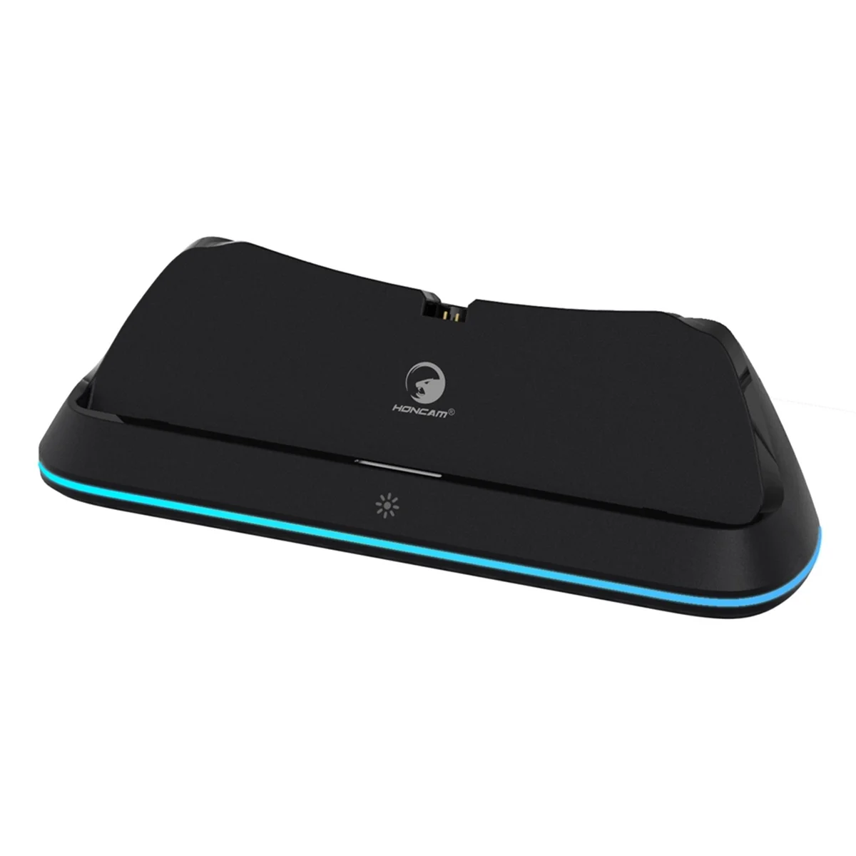 قاعدة شحن Y34A للبوابة 7 أوضاع إضاءة RGB وحامل شحن وحدة التحكم في الألعاب مع أمان ثلاثي الحماية، B