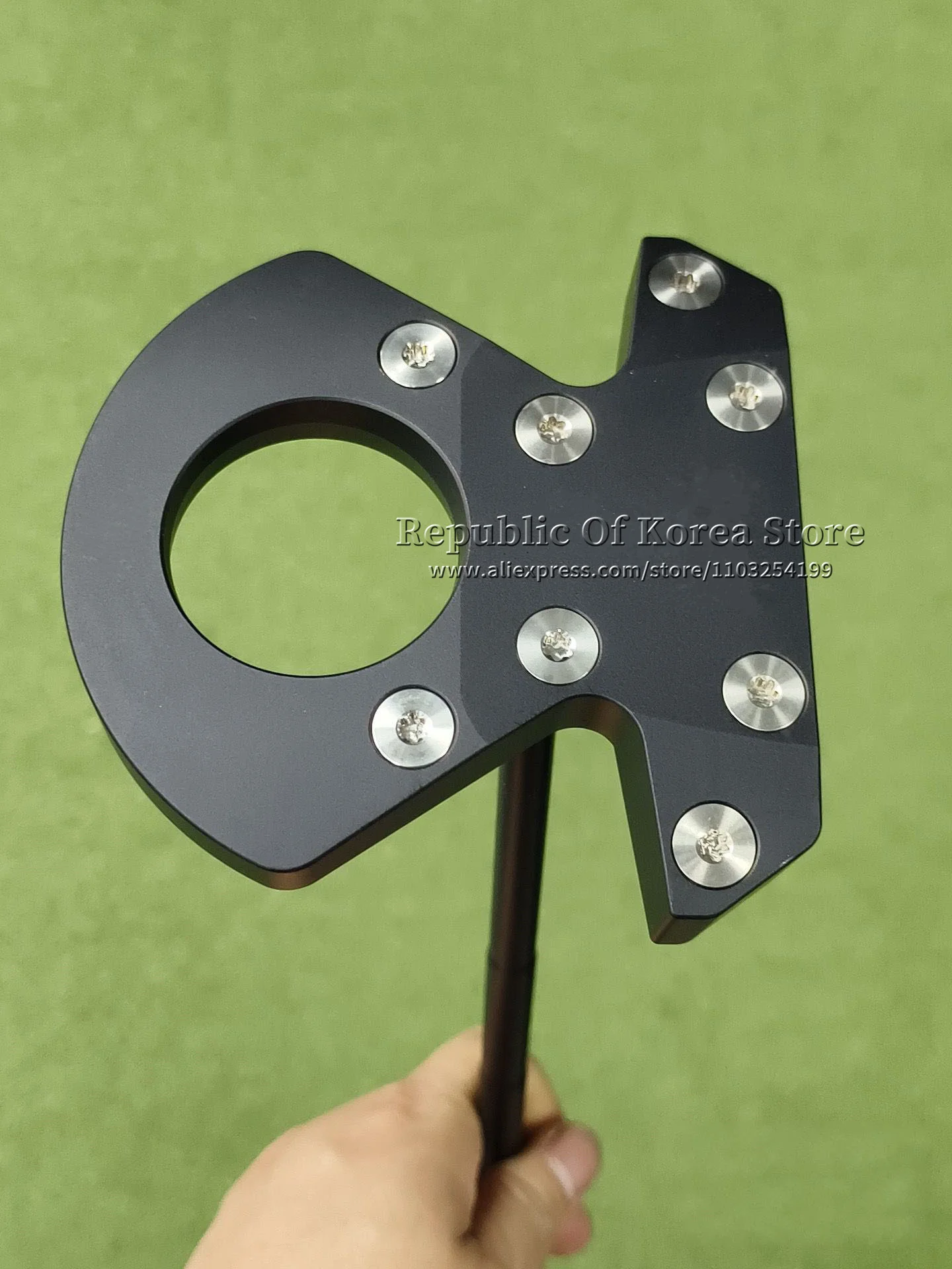 

Golf Club DF3 Balanced Putter Black Steel 33 34 35 Inch with Head Cover