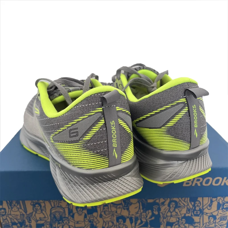 BROOKS Sneakers Levitate 6 Men Running Shoes Cushioned Stretch Breathable Outdoor Training Sneakers Men Jogging Tennis Shoes