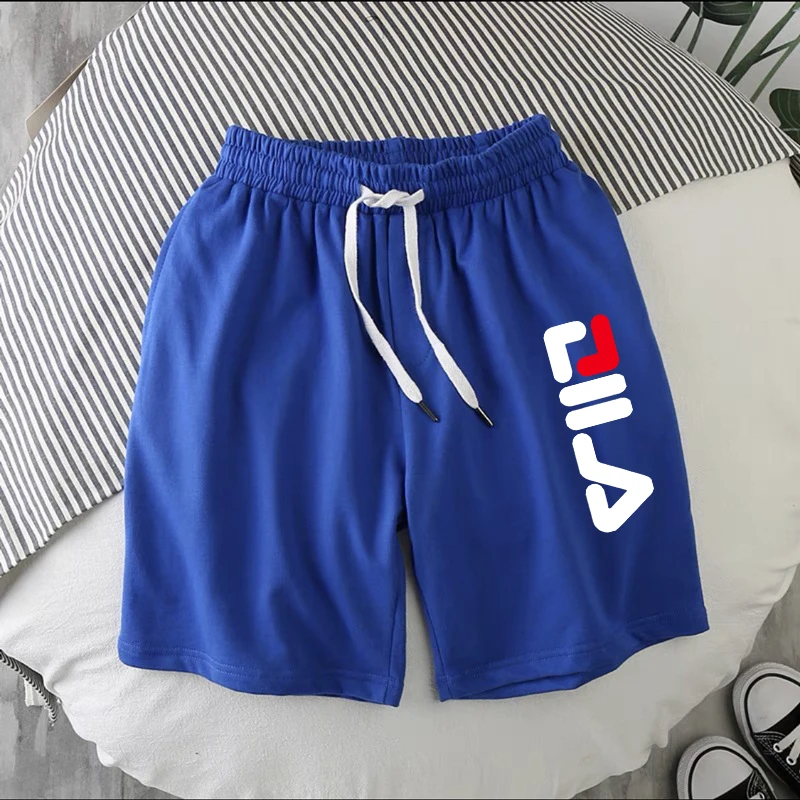 New Summer Casual White Shorts Men\'s Summer Basic Short Men\'s Korean Slim Cotton Versatile Fashion Mens Beach Pants