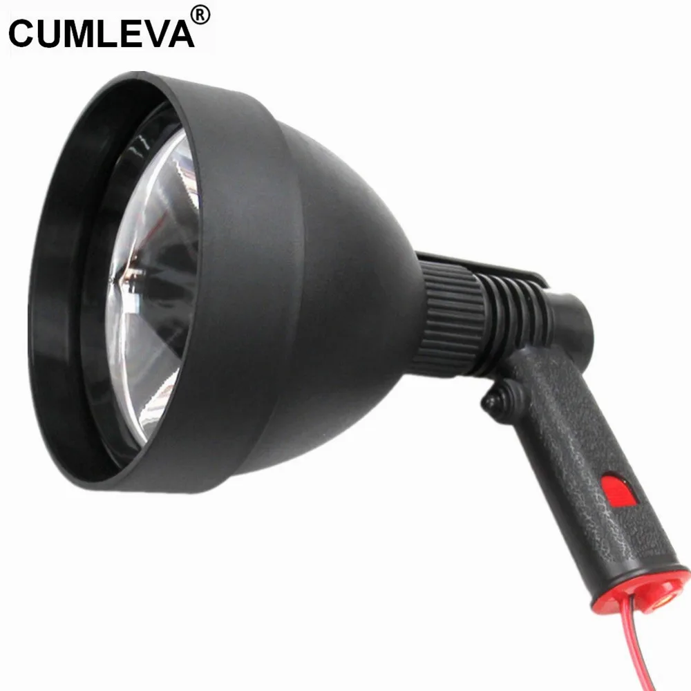 USA  Luminus SST-40 25W 45W 65W 2500LM   LED Handheld Spotlight Professional  Hunting Light 12V 150MM Portable Spotlight Torch