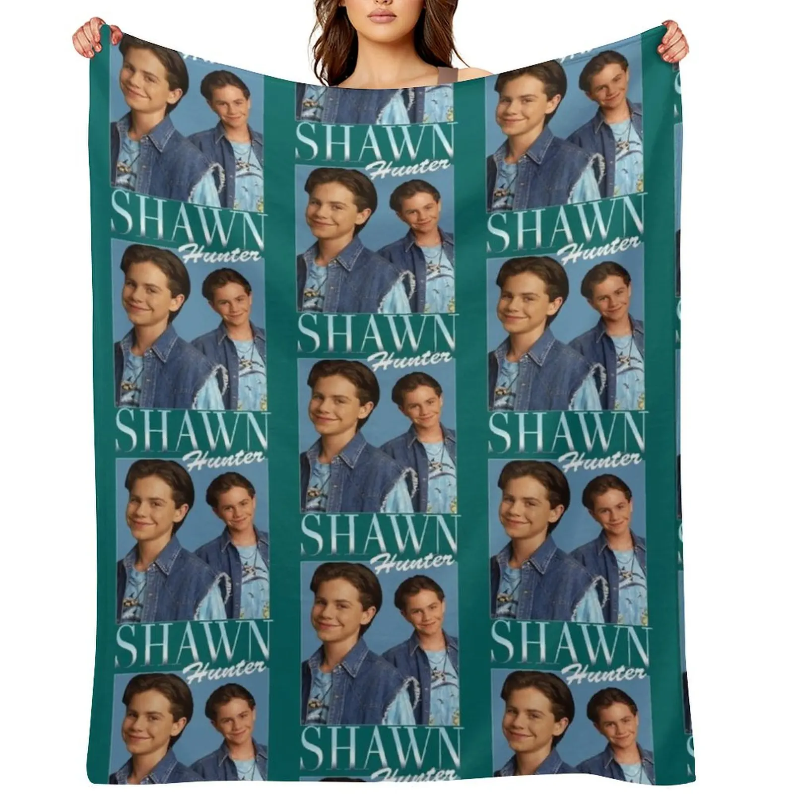 

Shawn Hunter - 90_s Style Throw Blanket For Baby christmas decoration blankets ands funny gift Blankets