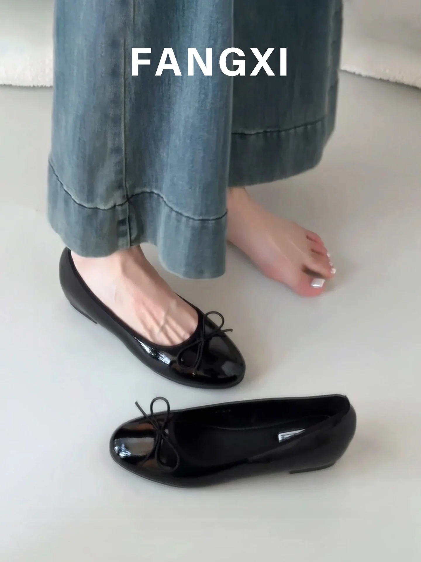 2026-new-knot-round-head-heightening-women's-flat-ballet-shoes-slip-on-casual-fashion-single-shoes-korean-style