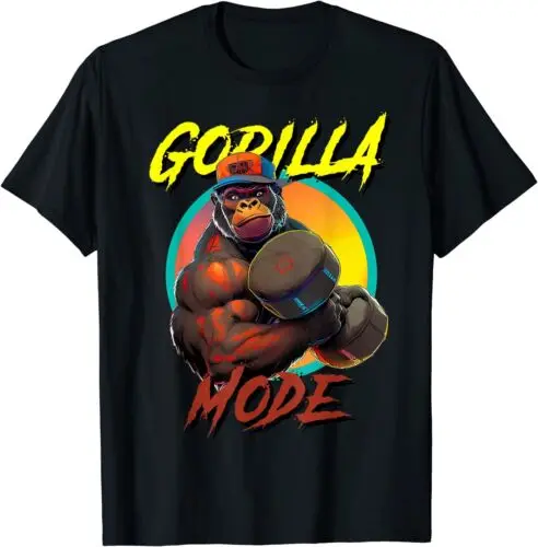 Bodybuilding Gorilla Mode workout Design Best T-Shirt S-5XL