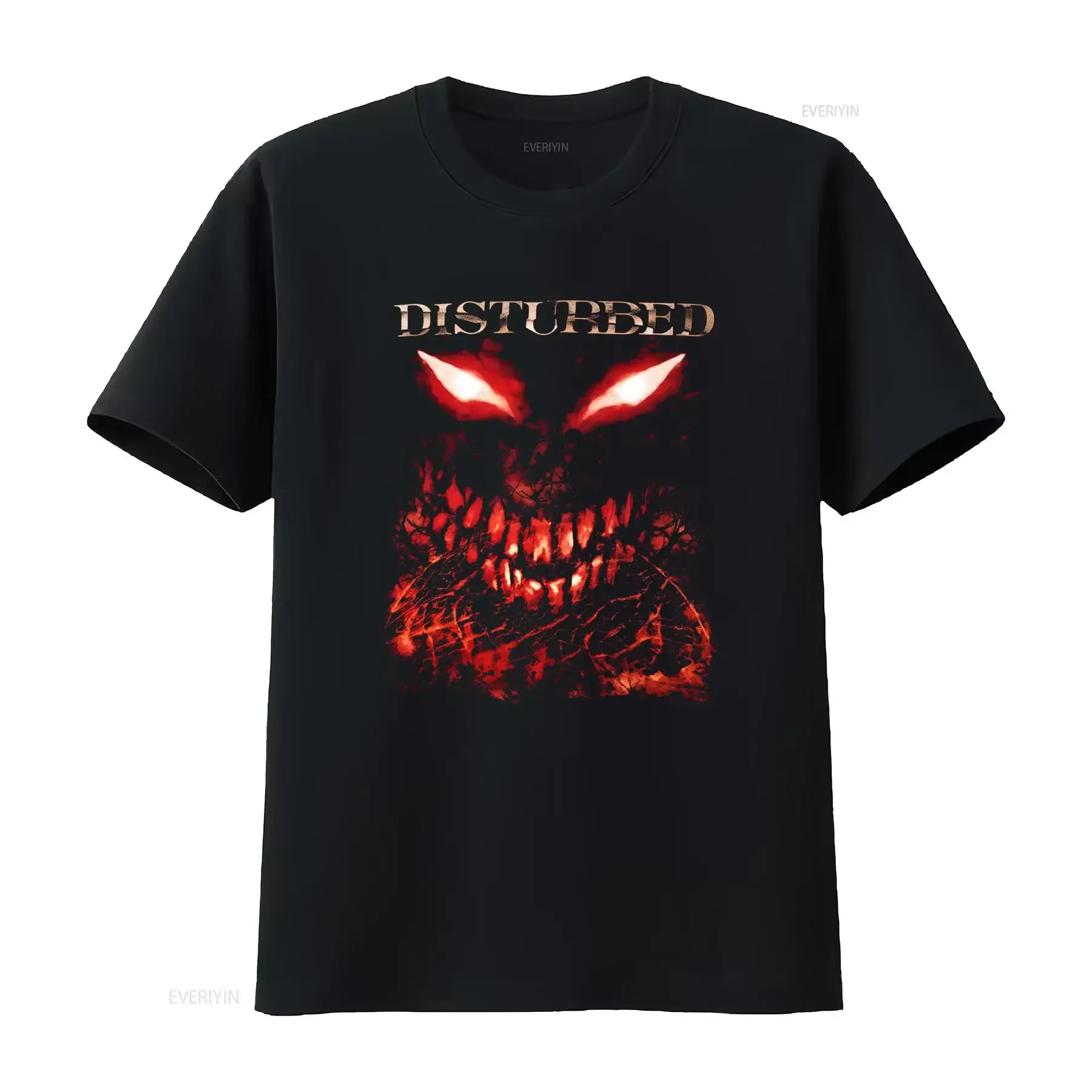 New Rare Disturbed Album Divisive Cotton T Shirt S 235XL Rock Band vintage Washed Unisex Slightly Comfortable designer clothes