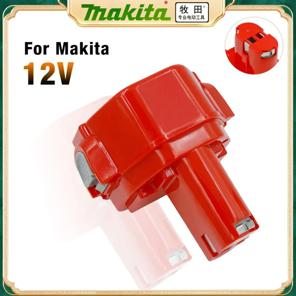 4000mAh Ni-Mh Battery For Makita 1200 1220 1201 1222 1233SA/B1235 192681-5 PA12 Power Tool Batteries 12V Battery