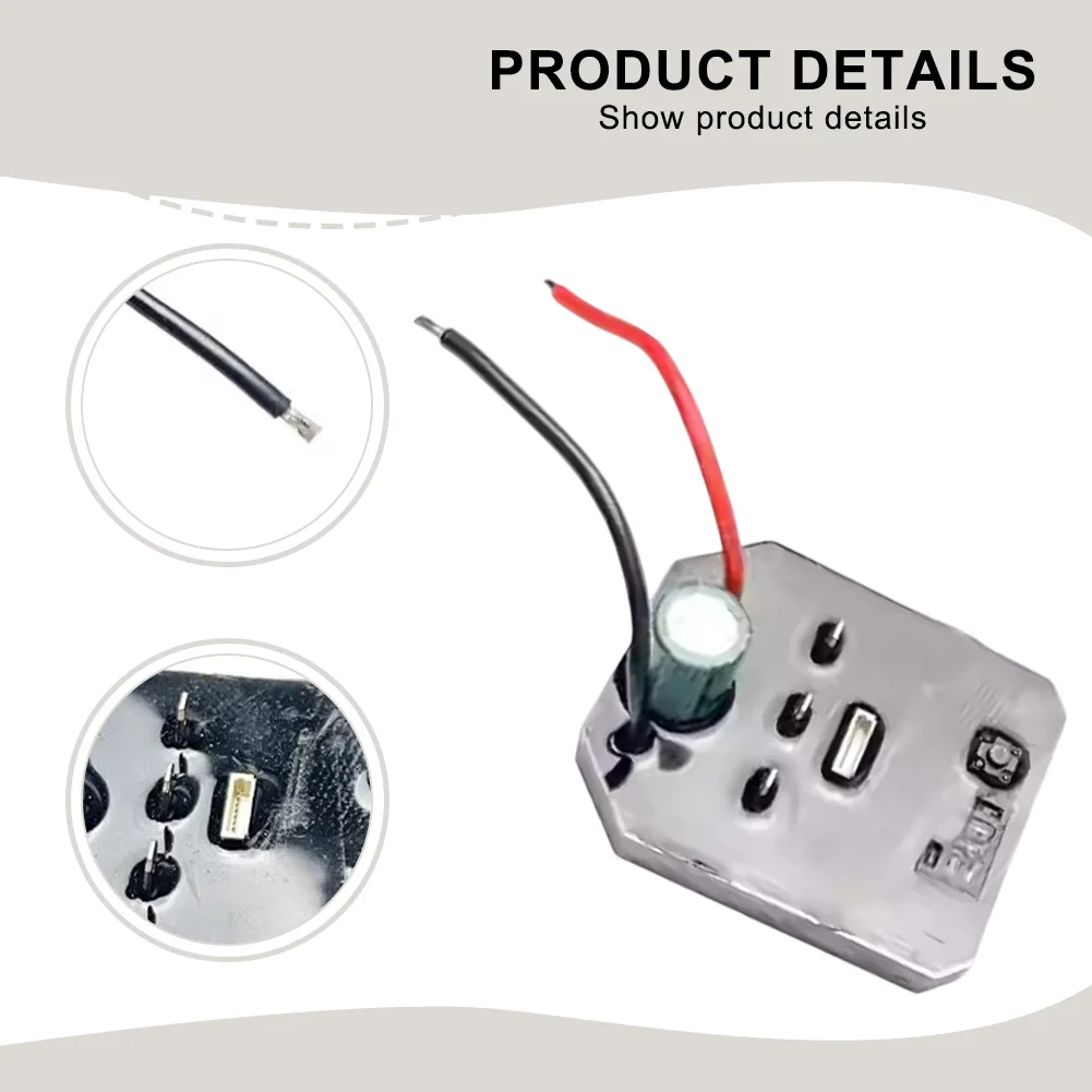 

Brushless Lithium Battery Electric Wrench Control Board, High Torque 1000Nm Controller Power Tool Accessories Control Board
