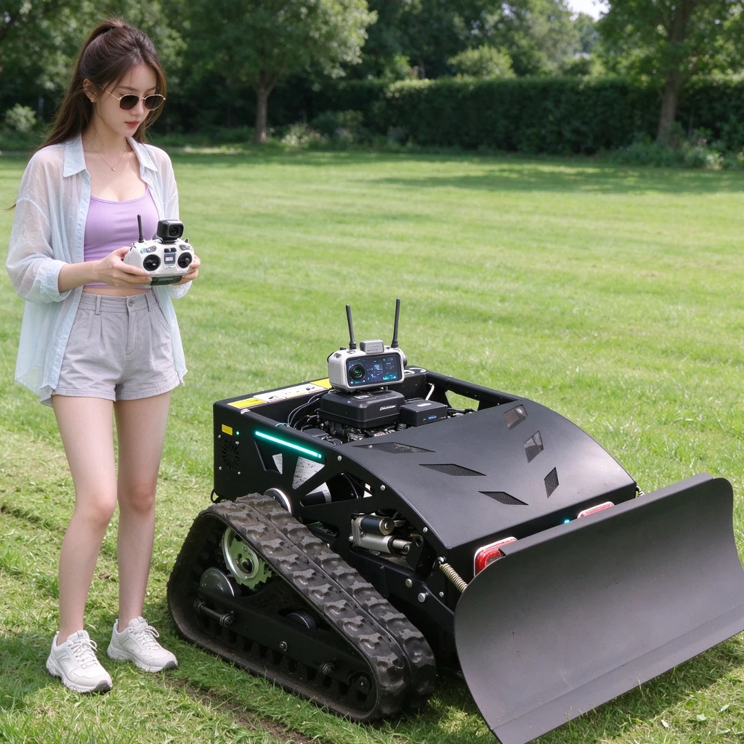 Customized lawn mowers can be equipped with accessories such as snow shovels, storage racks, etc. for weeding lawn mowers