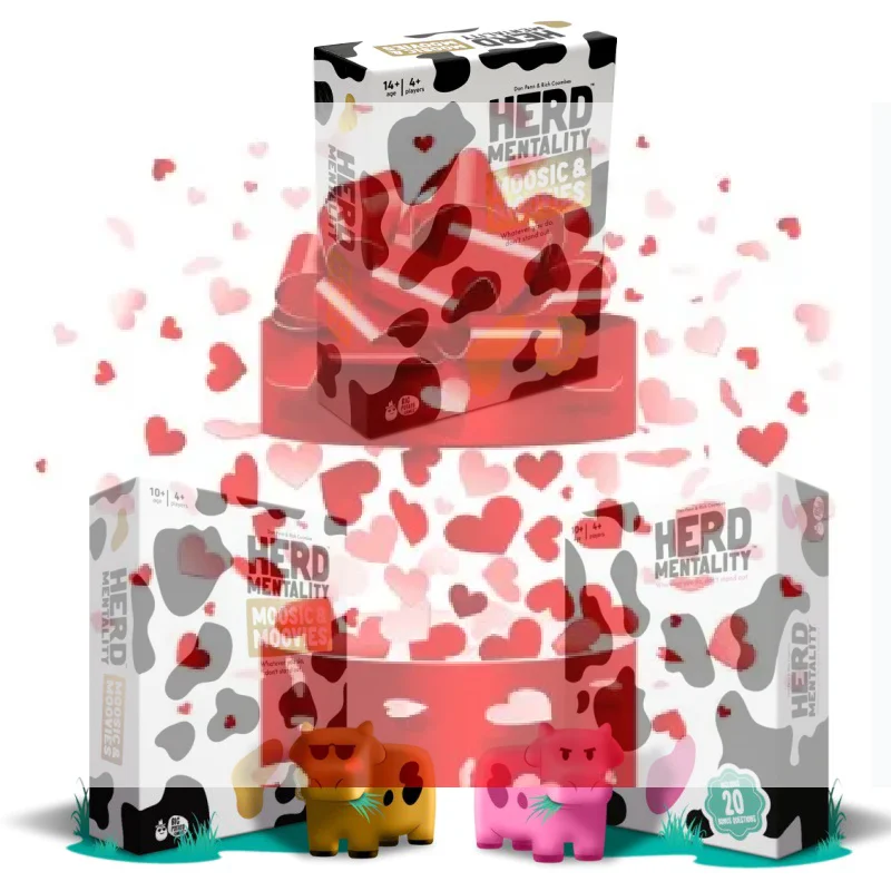 

Настольная игра «Менталитет стада и кино»: Забавная семейная игра, любимая миллионами, лучшая настольная игра для отдыха и вечеринок, карточная игра на тему коров.