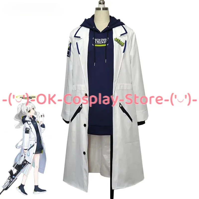 

Omagari Hare Cosplay Costume Game Blue Archive Cosplay Suit Hooded Sweater Coat Halloween Uniforms Anime Clothing Custom Made