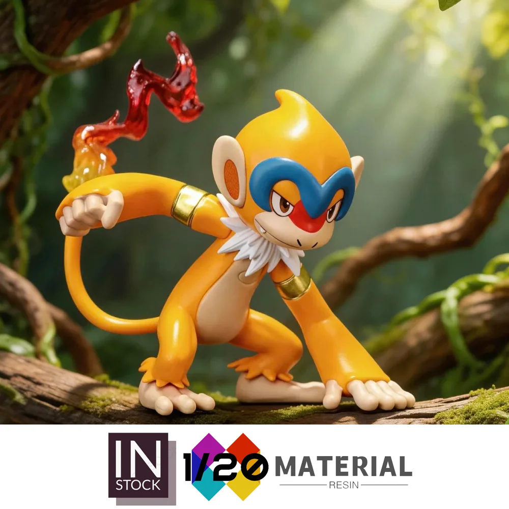 [In Stock]1/20 Resin Scale World [MOMENT] - Chimchar & Monferno & Infernape