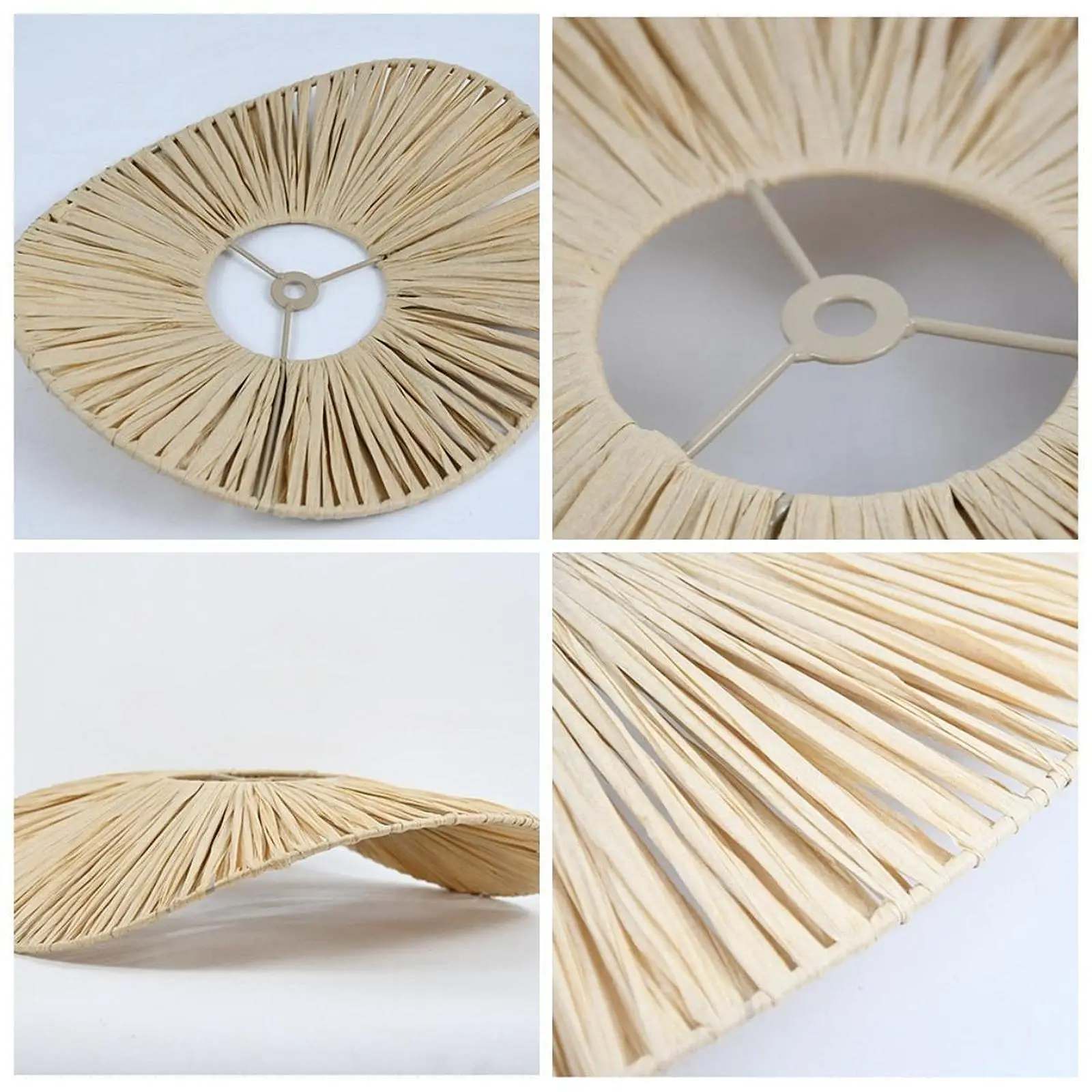 Handwoven Lamp Shade Lampshade Replacement Home Decoration Lamp Cover Light Cover Light Shade for Bedroom Hotel Living Room Home