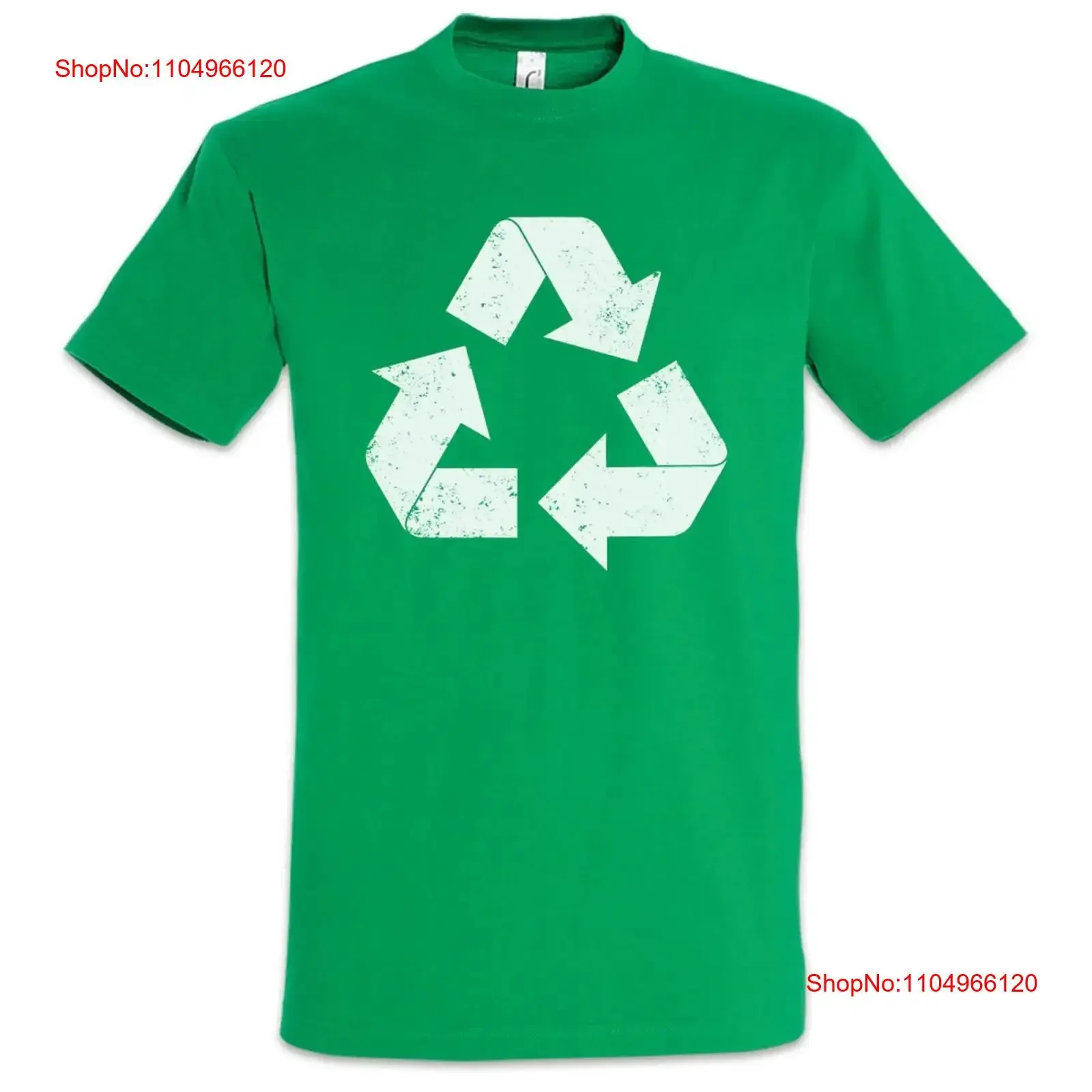 

Мужская футболка с логотипом Recycling Environmentalism Conservation Nature Environmental Protection Environment Green Vegan