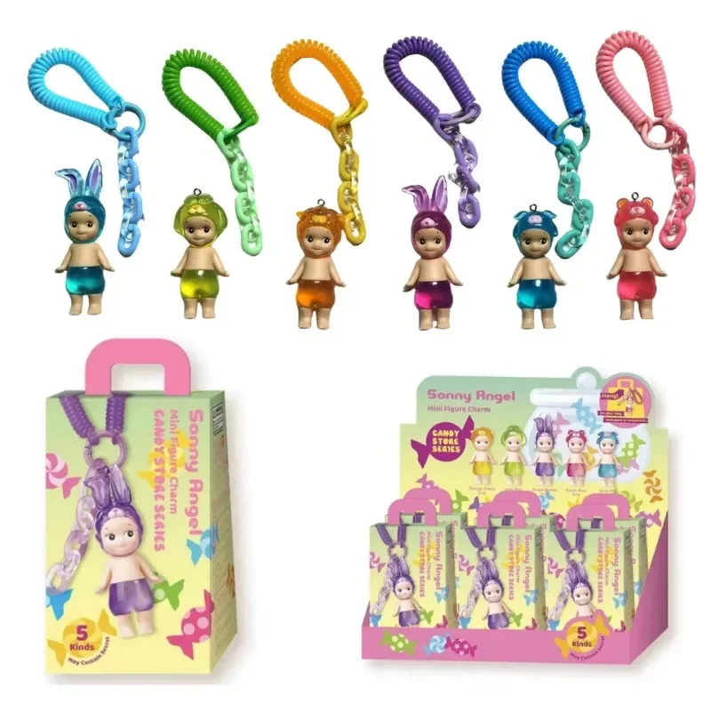 Sonny Angel Hipers Mini Doll Charm Candy Keychain Anime Halloween Christmas Mystery Gift