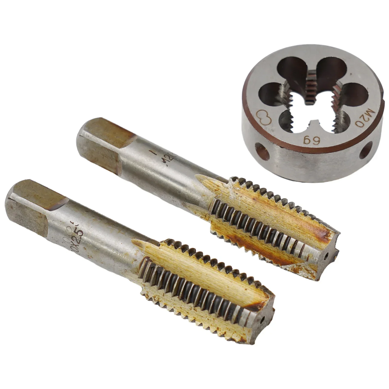 

Universal HSS Tap Plug Tap Factory Workshop Taper 1Set Accessories Die Metric Thread Replacement Tap Length 86mm