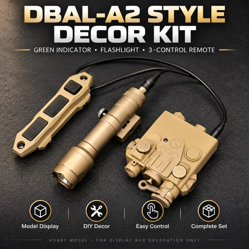 Multi Function DBAL-A2 Model Accessory Kit Built-in Green Beam Flashlight with Control Switch
