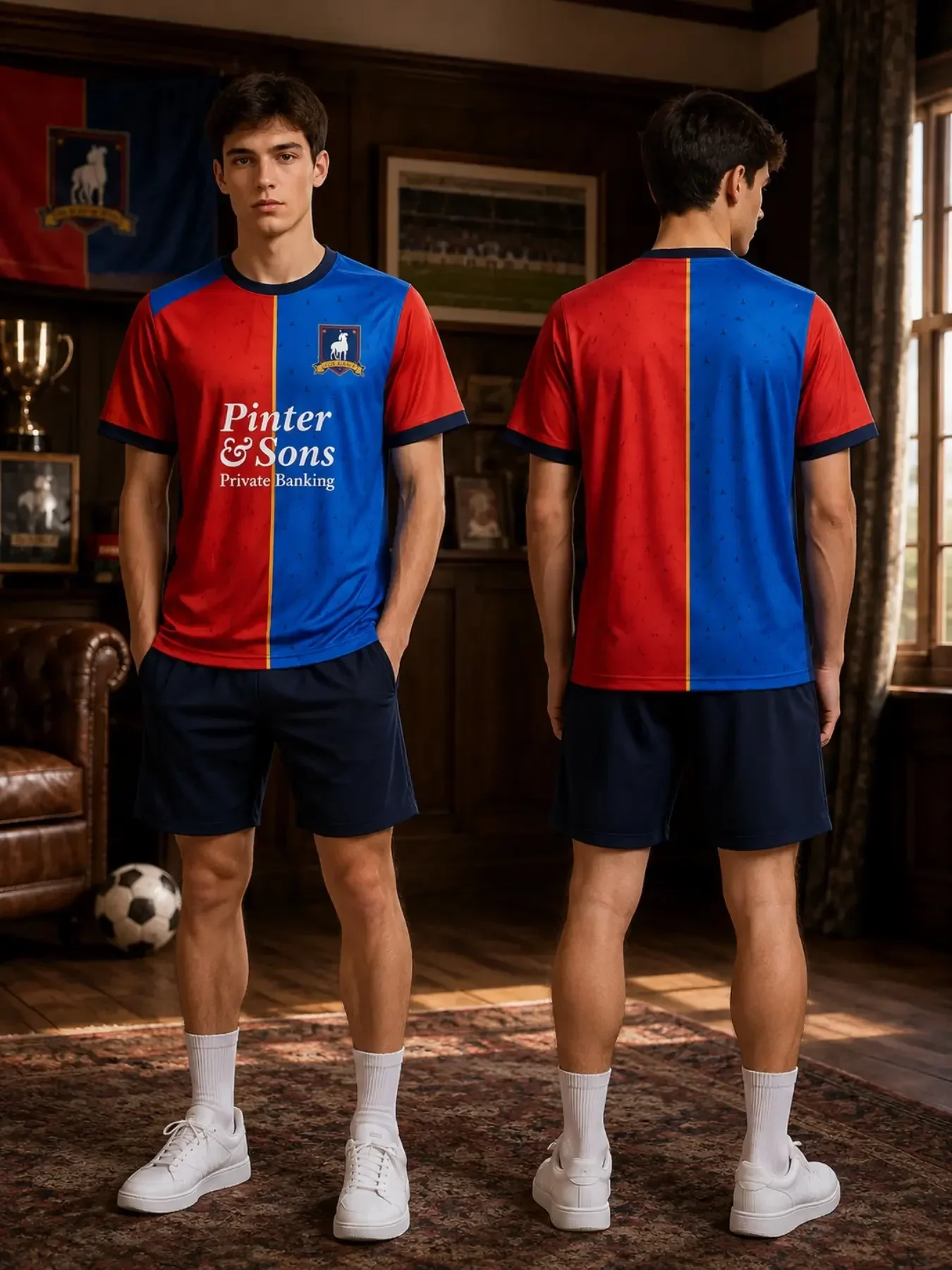 2026 Ted Lasso Staffel 4 AFC Richmond Fußballtrikot Herren Damen Atmungsaktive Kinderkleidung Herren-T-Shirt Kinder-T-Shirt Familienlook – Detail 7