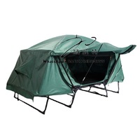 2 Person Camping Tent Outdoor Hiking Travel Sunshade Shelter Off Ground Cot Bed Waterproof Sleeping Cot Tents