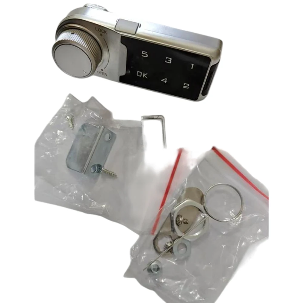 Rotary Digital Combination Lock for Mailbox and Door Magnetic Sensor Activated Auto-Lock and Intrusion Detection Alarm System