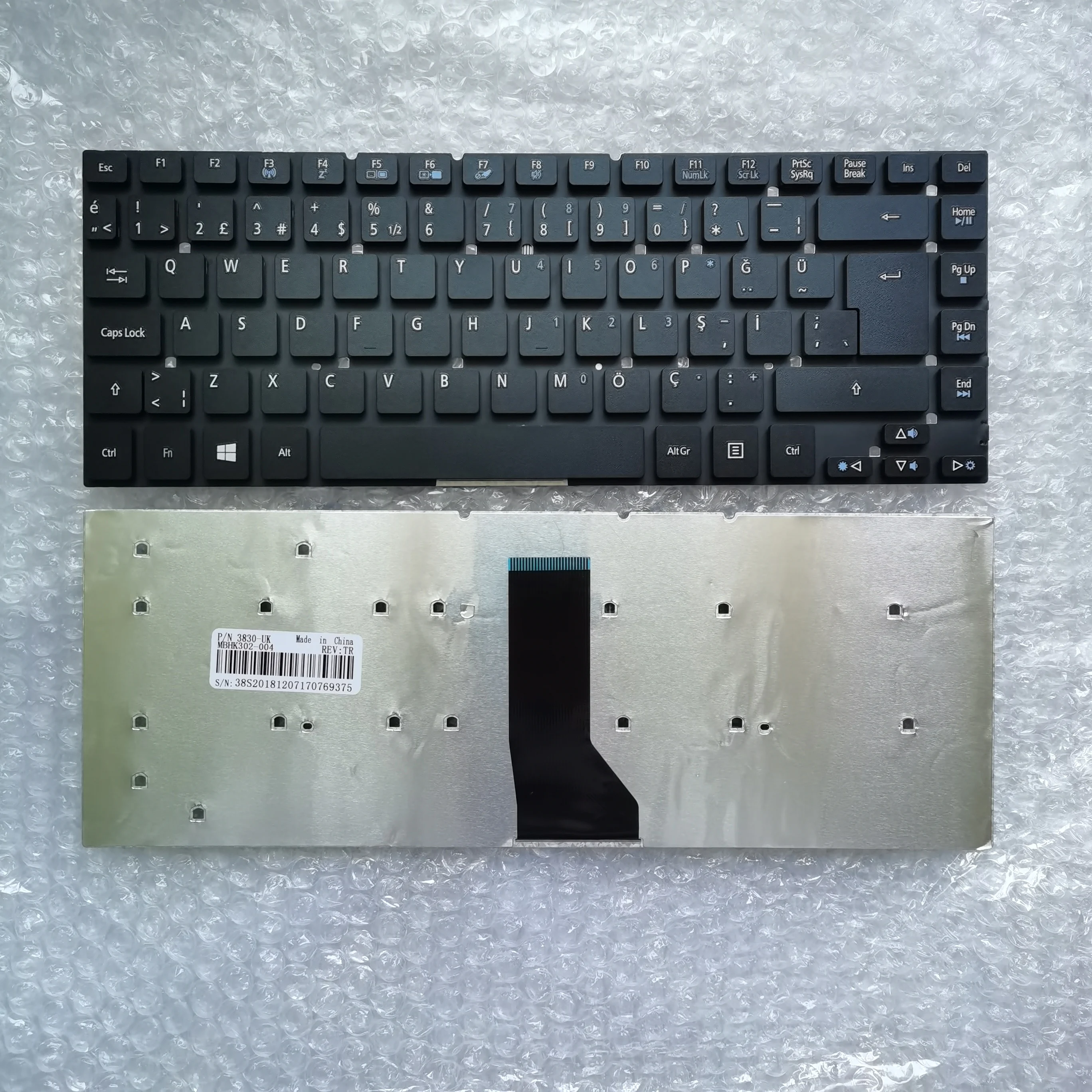 

XIN for Acer Aspire 3830 3830T 3830G 3830TG 4830 4830G 4830T 4830TG 4755 4755G V3-471 E1-410Turkish Laptop Keyboard TR version