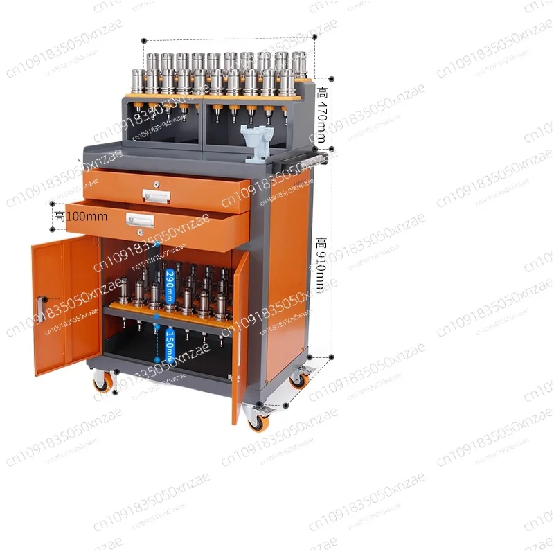 مركز التصنيع bt40 عربة إدارة التحكم العددي حامل التخزين رف تخزين خزانة عربة الأدوات باستخدام الحاسب الآلي #2