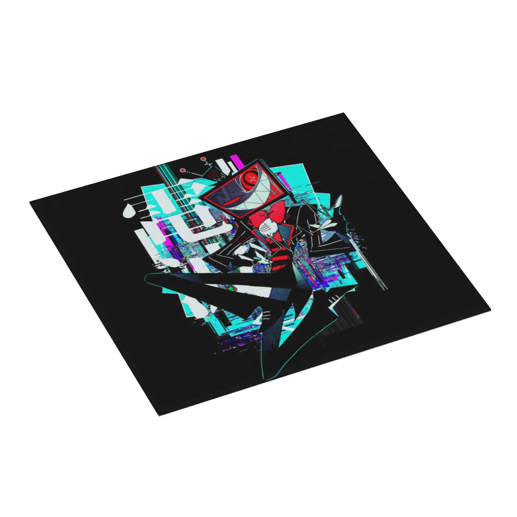Hazbins Anime Animation Hotel Vox Non Slip Kitchen Counter Protector Mat Barware Tableware Reusable Drying Mat For Kitchen