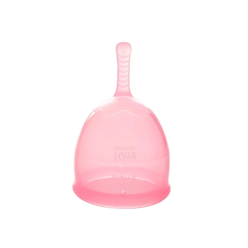 Silicone Menstrual Cup Anti Side Leakage Menstrual Cup for Sports Swimming Recyclable Menstrual Cup Women Hygiene Care