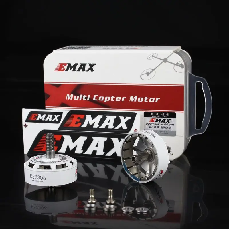 EMAX RS2306 2306 2550KV Brushless Motor for FPV RACER Quadcopter Kvadrokopter RC Drone Aircraft White