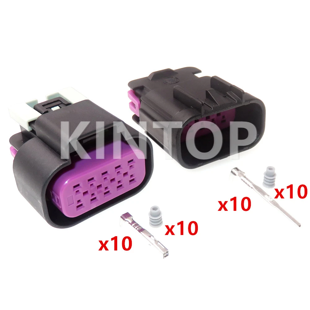 1 Set 10 Pins 15326846 15326847 15326842 15326843 AC Assembly Car Wiring Waterproof Socket Automobile Headlight Wire Connector