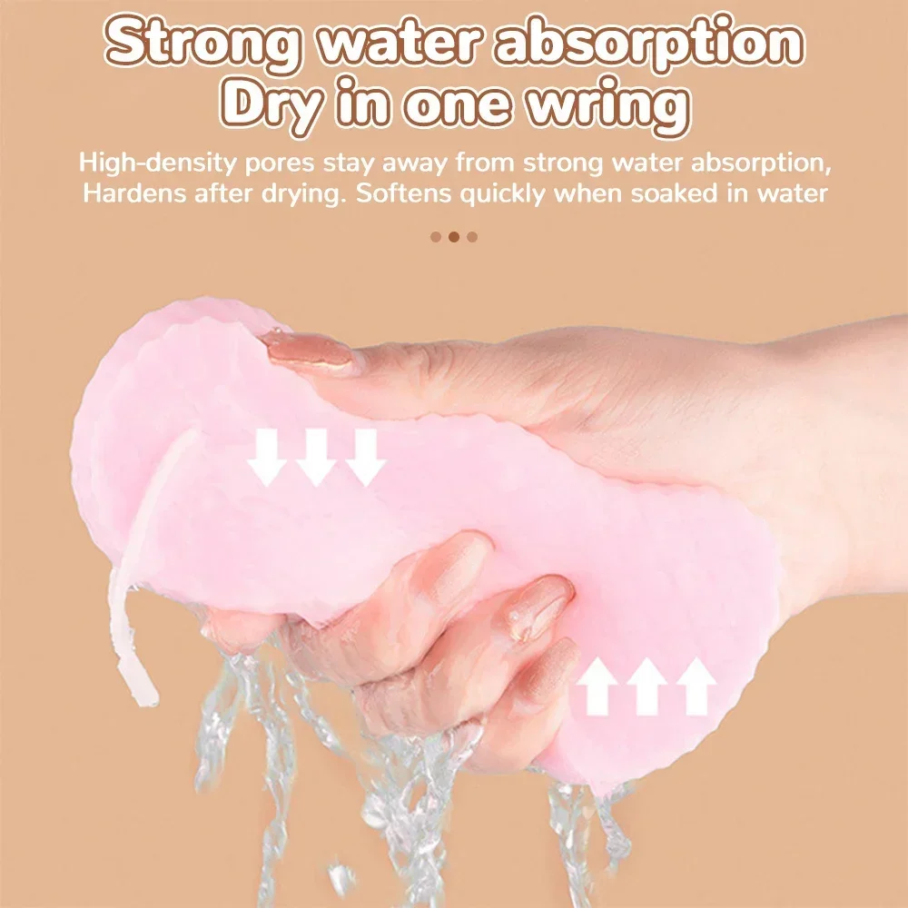 3D Sponge Exfoliating Dead Skin Removing Sponge Baby Soft Towel Rubbing Mud Without Hurting Skin Body Cleaning Shower Brush