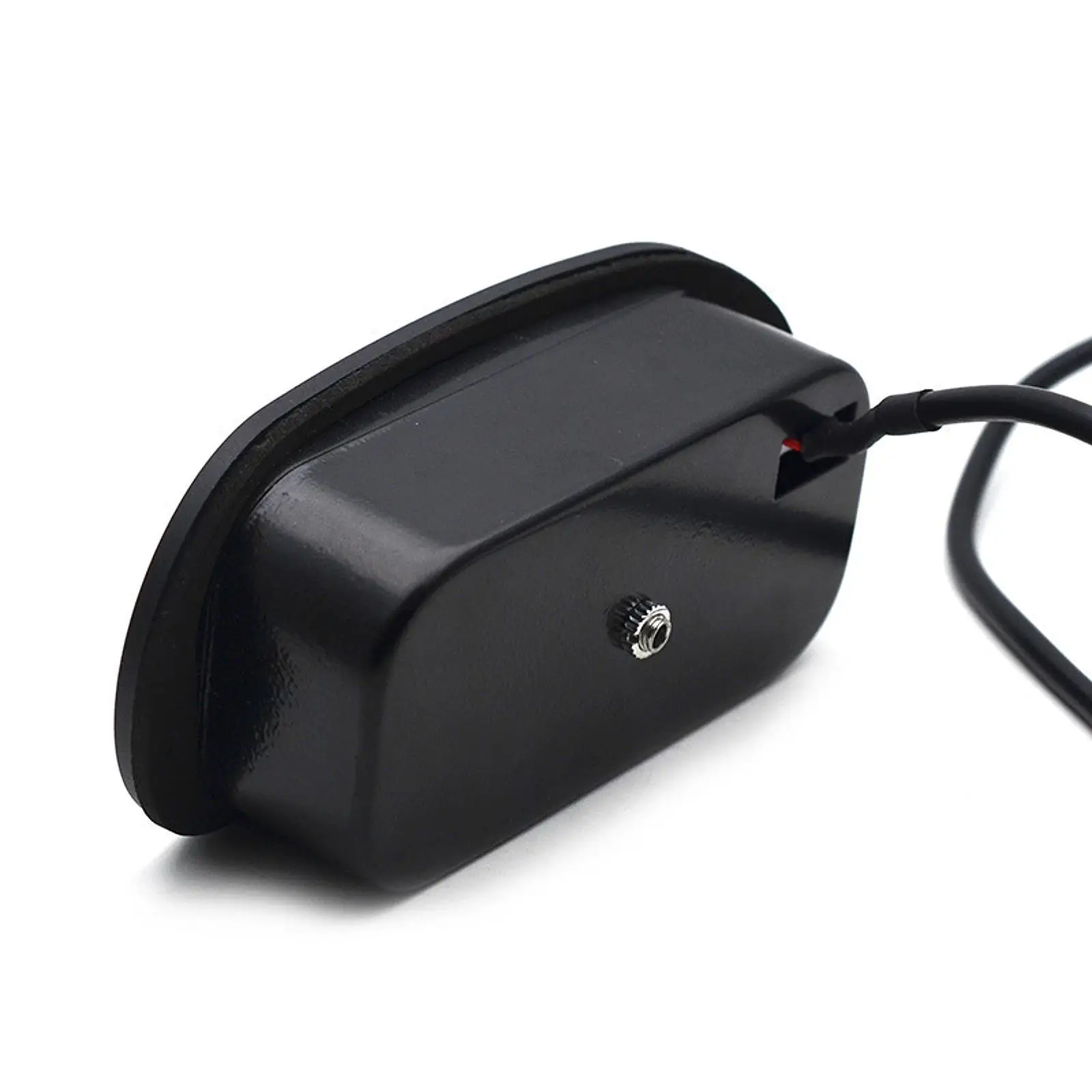 Pastilla Ecualizadora Piezoeléctrica de Material ABS para Guitarra con Preamplificador de 4 Bandas y Salida de Audio XLR para Instalación en Guitarra Acústica