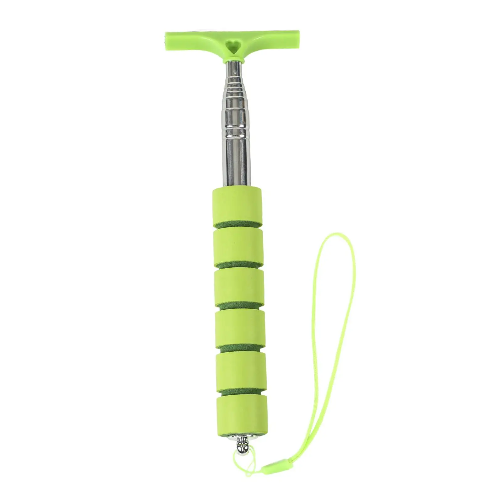 Telescopic automatic mirror squeegee cleaner for cleaning the