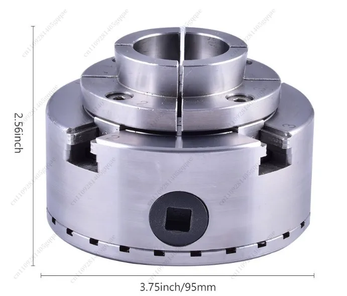 Woodworking Chuck Wooden Rotary Lathe 4 Inch 5 Inch Self-centering Linkage Umbrella Tooth Four Claw Ordinary Chuck