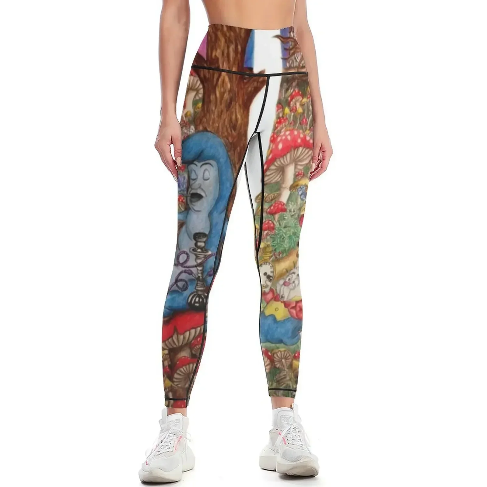 Down the Rabbit Hole Leggings Fitness clothing Legging sport Leginsy push up gym's clothing Womens Leggings